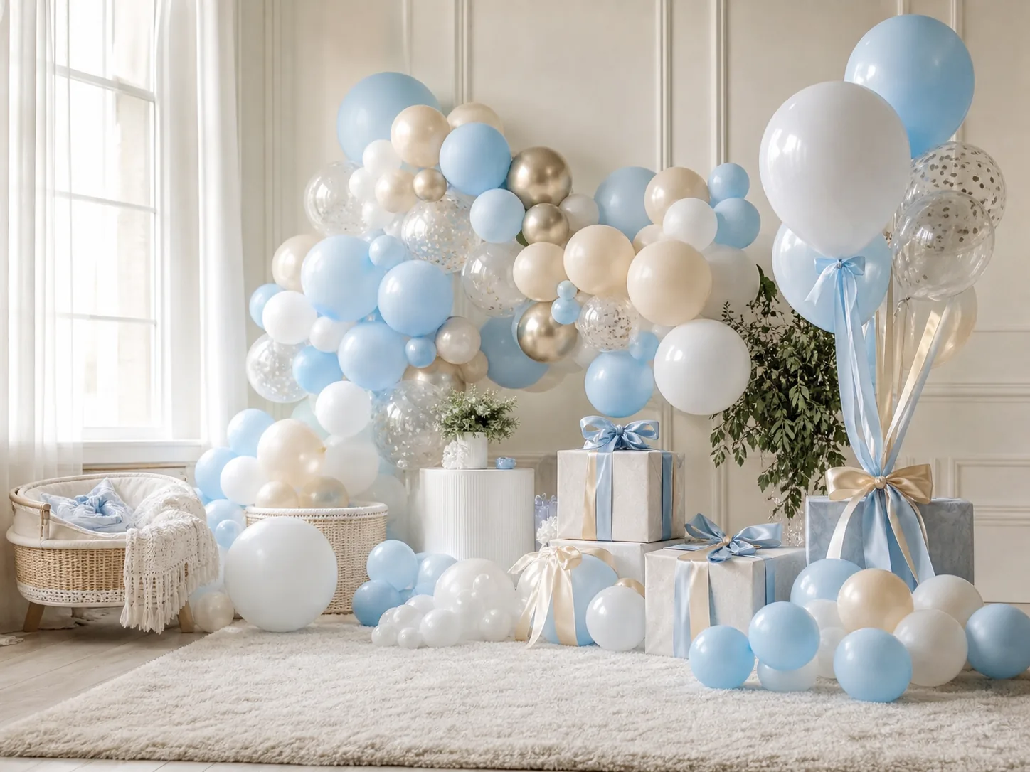 Baby boy - balony i dekoracje Balony Miłość