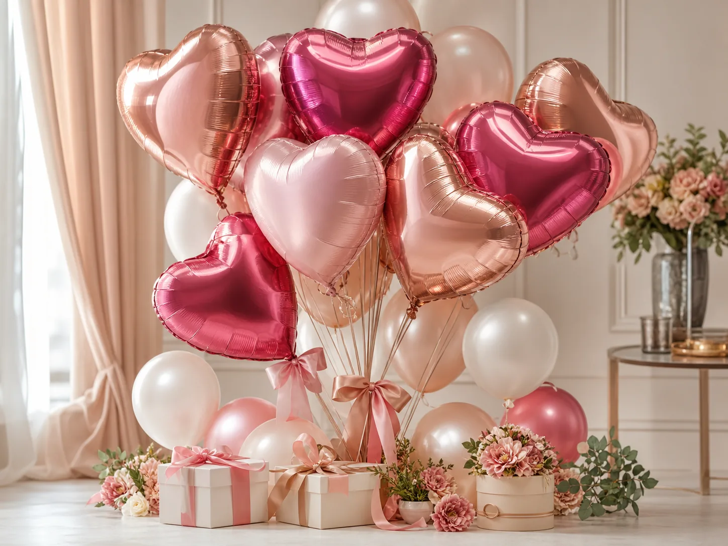 Balony serca - balony i dekoracje Balony Miłość
