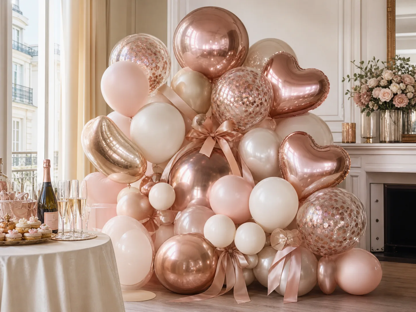 Okrągłe urodziny - balony i dekoracje Balony Miłość